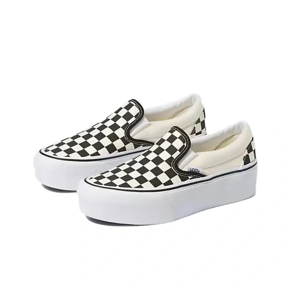 VANS Classic Checkered slip on Stackform Women's VN0A7Q5RTYQ - Picture 3 of 6